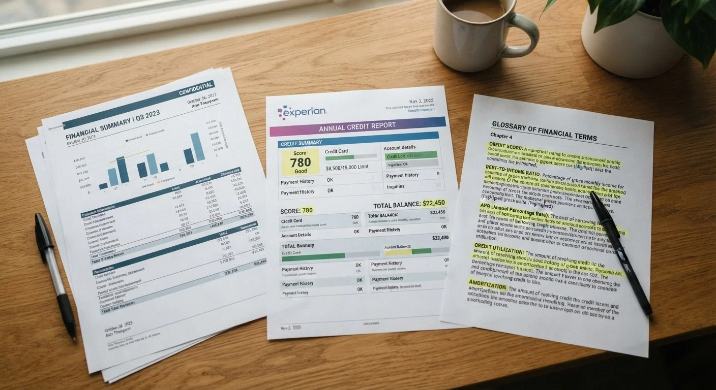 A Household Debt Glossary: Terms You'll See on Statements and Credit Reports