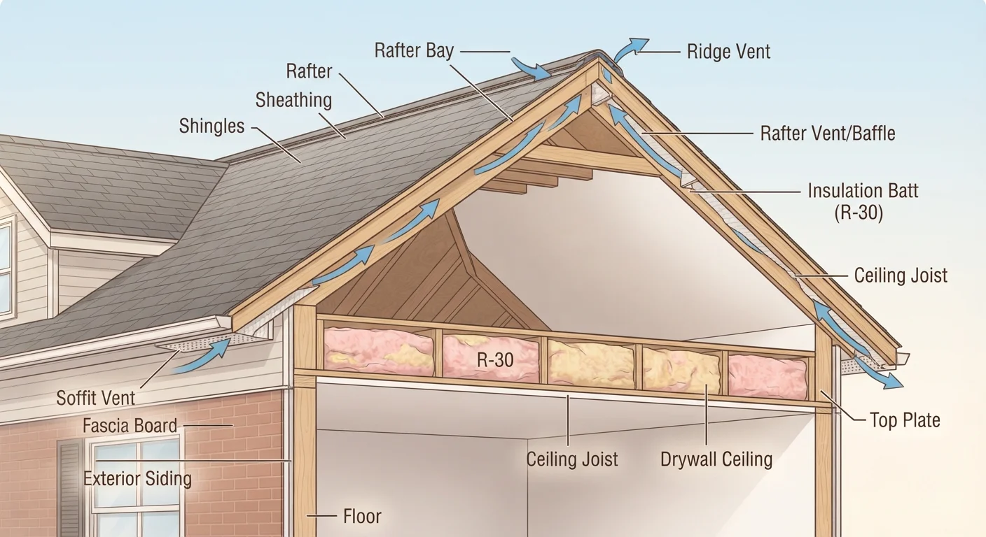 Attic Insulation and Ventilation: What They Do and Why Both Matter