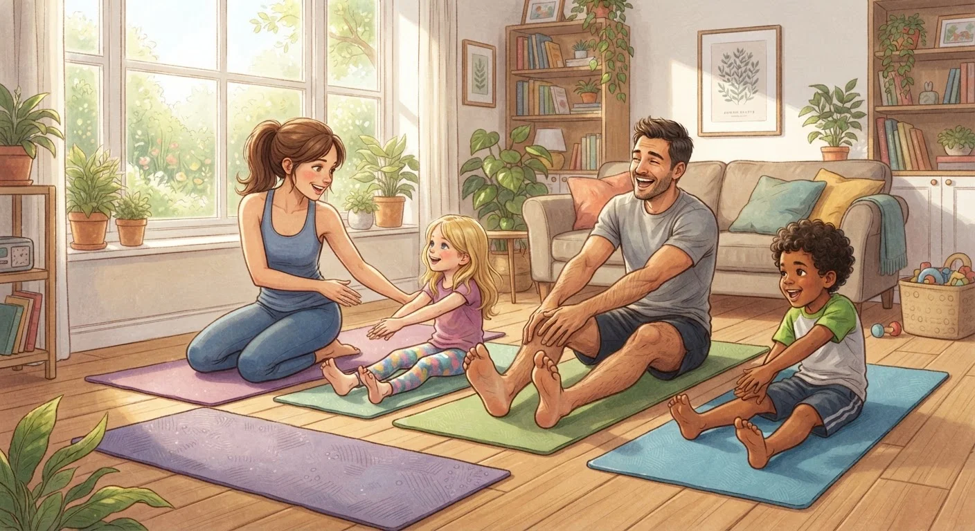 Building a Family Fitness Routine Without Leaving the House