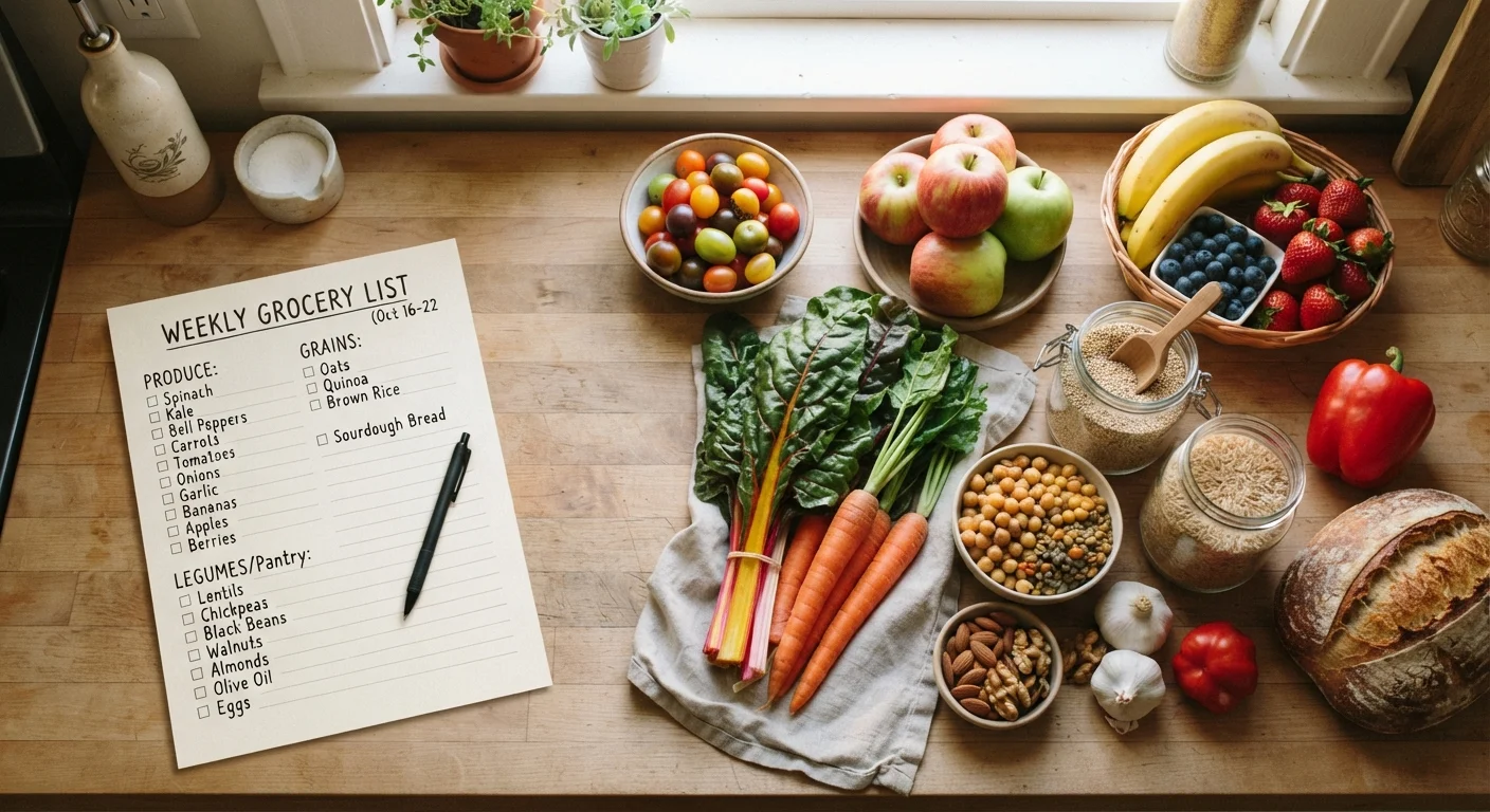 Building a Weekly Grocery List Around Nutritional Goals, Not Just Taste