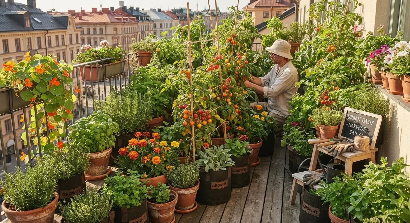 Container Gardening: Growing Food and Flowers Without a Yard