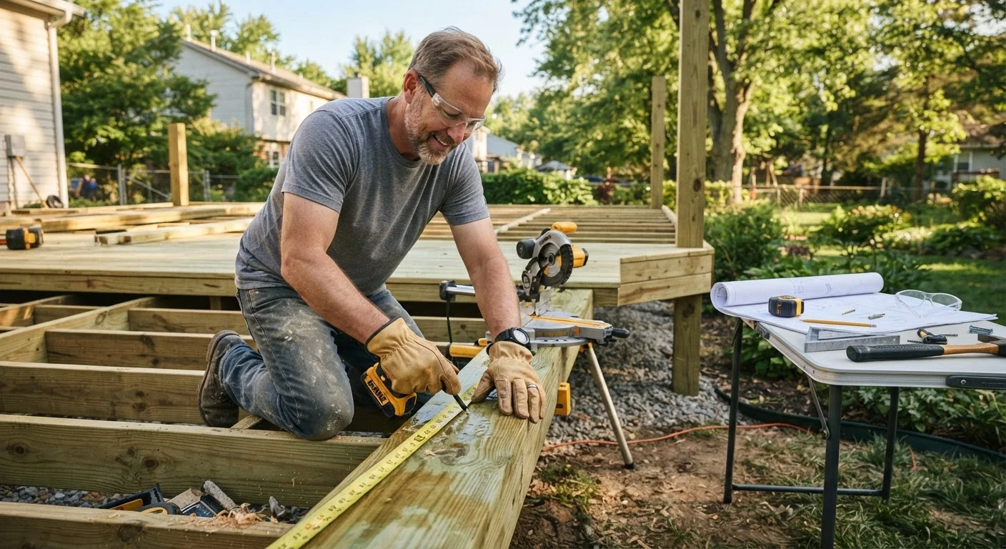 DIY Deck Building: What Makes It Worthwhile — and What Makes It Complicated