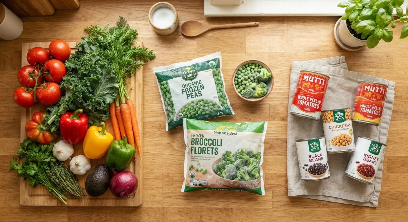 Fresh vs. Frozen vs. Canned Produce: Sorting Out the Nutritional Reality