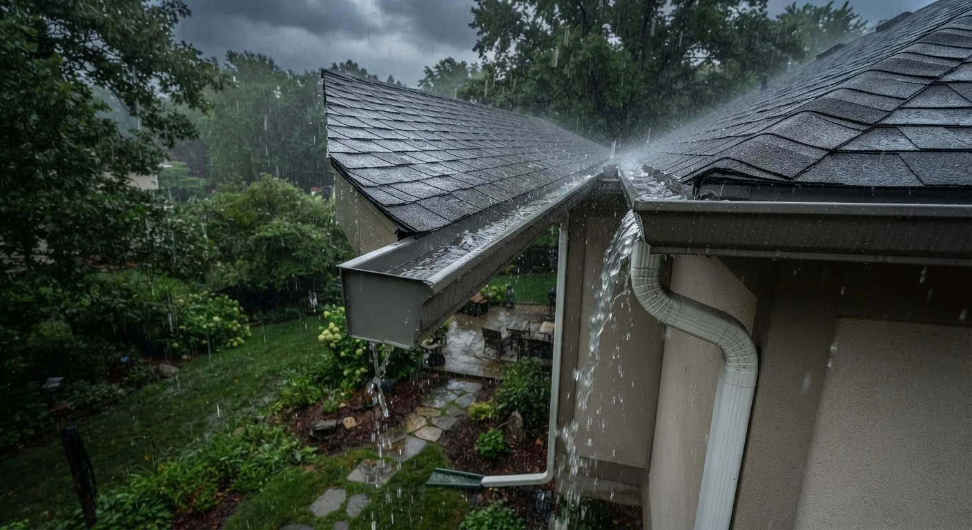 Gutters, Downspouts, and Drainage: How Water Finds Its Way Into Your Home