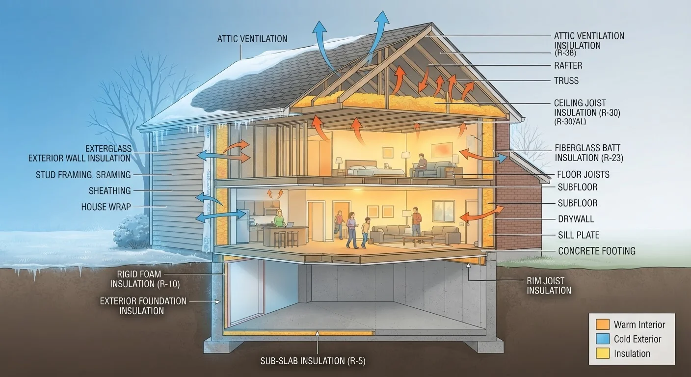 Home Insulation From the Ground Up: What Every Homeowner Should Understand