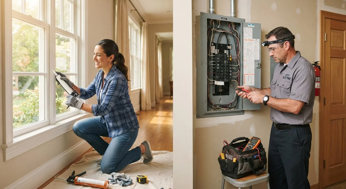 Home Maintenance Tasks Worth Doing Yourself — and Those That Warrant a Licensed Pro