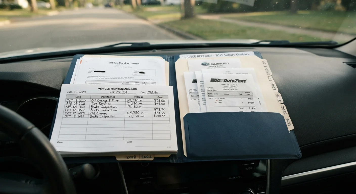 Keeping Maintenance Records: Why the Paper Trail Matters More Than You'd Expect