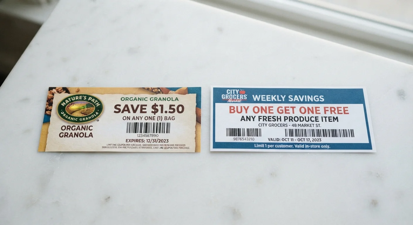 Manufacturer Coupons vs. Store Coupons: Understanding the Difference