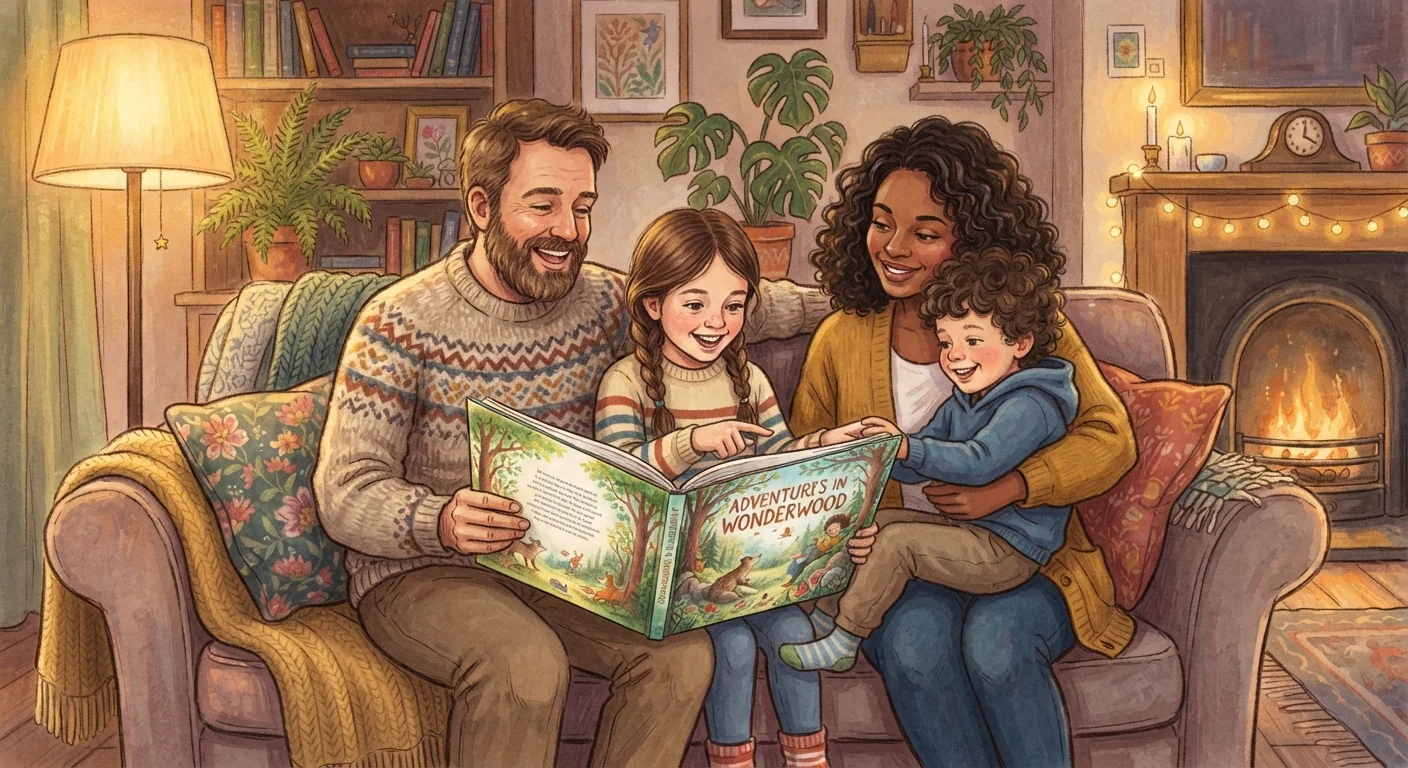 Reading Aloud as a Family: Benefits, Techniques, and Book Selection