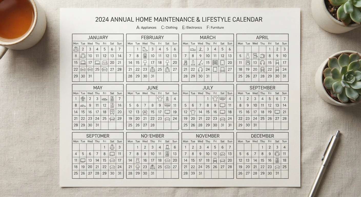 Seasonal Shopping Calendars: When Retailers Actually Discount Different Categories