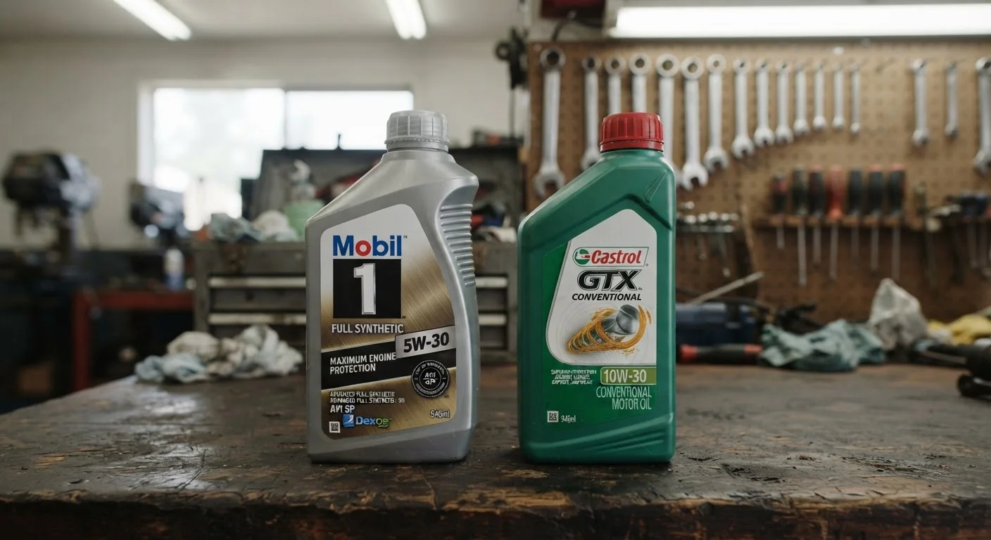 Synthetic vs. Conventional Motor Oil