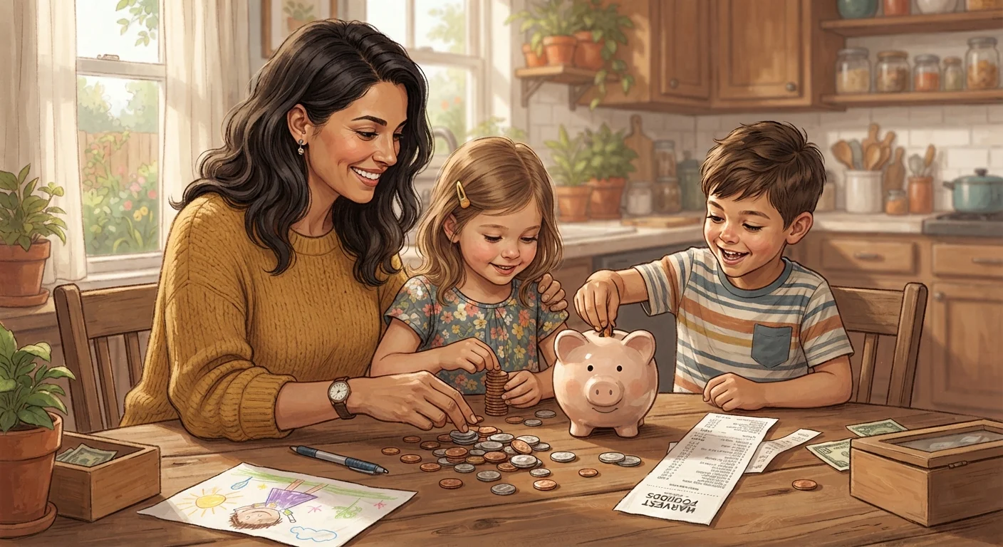 Teaching Kids About Money Through Everyday Family Life