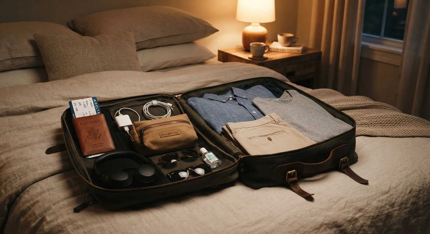 The Night Before Your Flight: A Pre-Travel Checklist That Actually Works