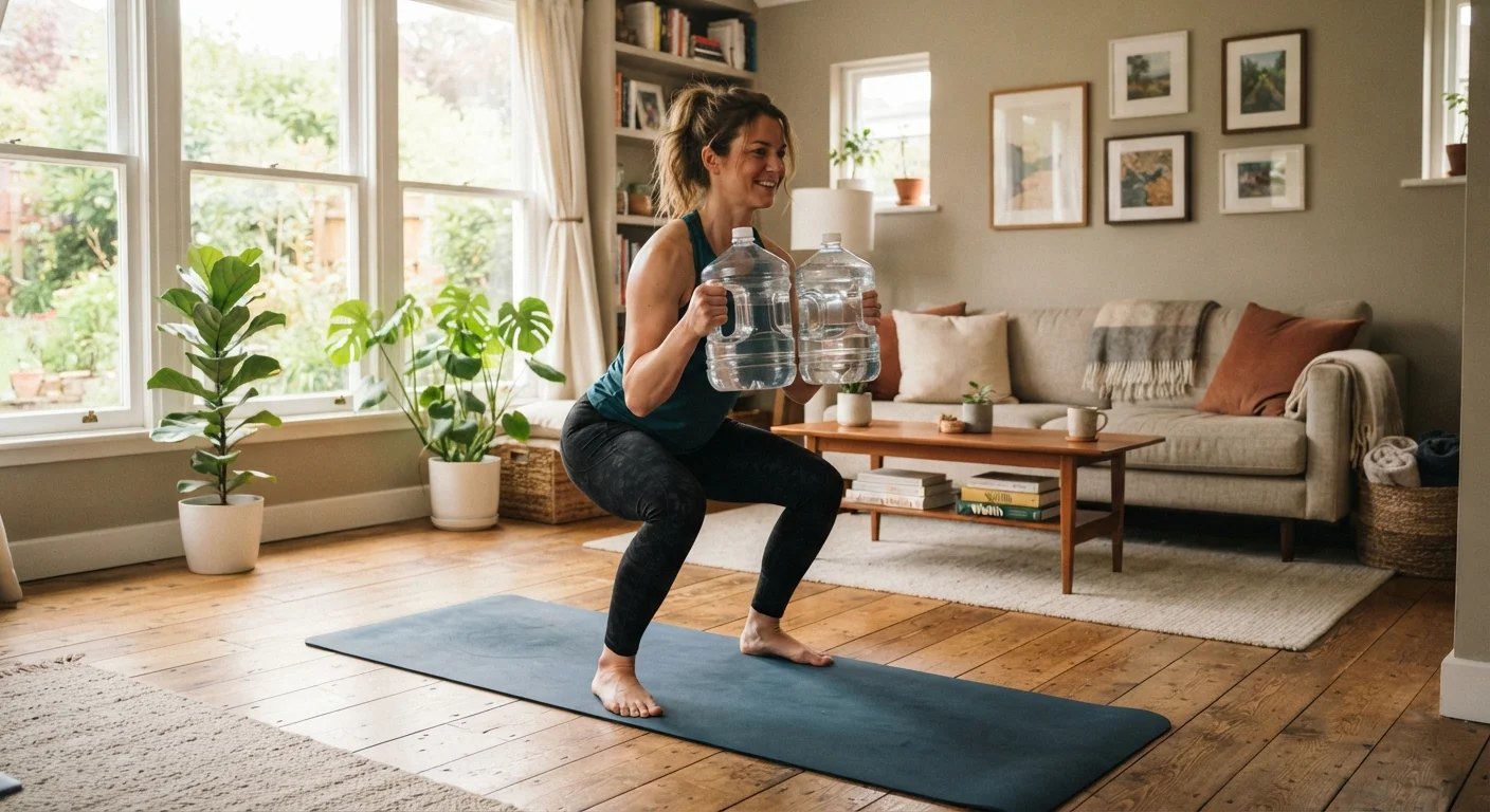 Turning Household Objects Into Exercise Equipment