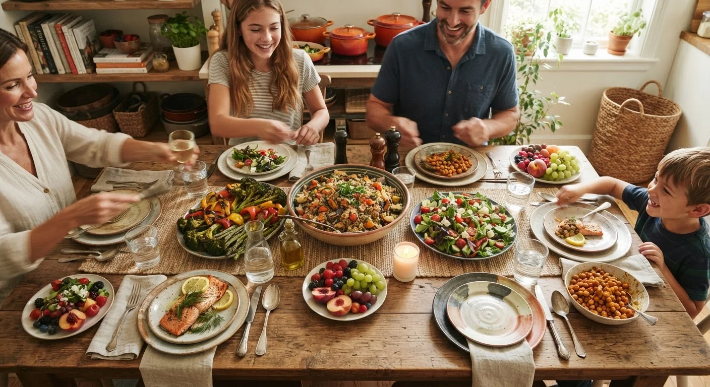 What 'Balanced Diet' Actually Means for a Family of Four