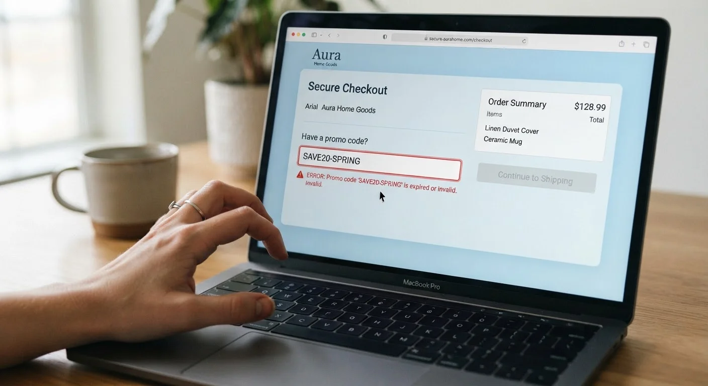Why That Promo Code Isn't Working — and What to Do About It